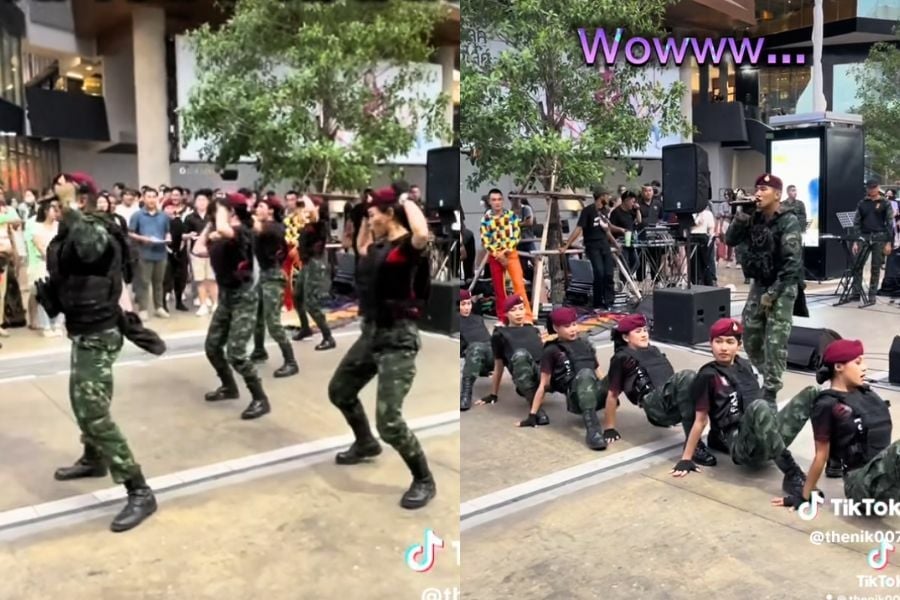 Танец K-pop тайских солдат вызывает споры и восхищение среди пользователей интернета | Thaiger