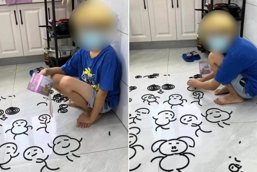 Ребенок превращает спирали от комаров в искусство, восхищая интернет | Thaiger